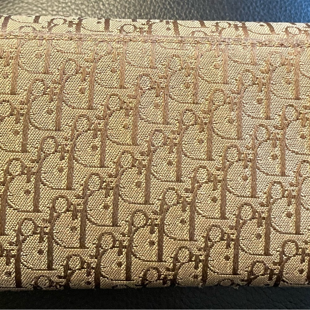 DIOR Brown and Tan Wallet - Picture 5 of 5